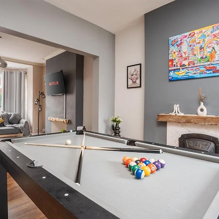 Modern & Spacious - Pool Table - Free Parking - Sleeps 10 Manchester Exteriér fotografie
